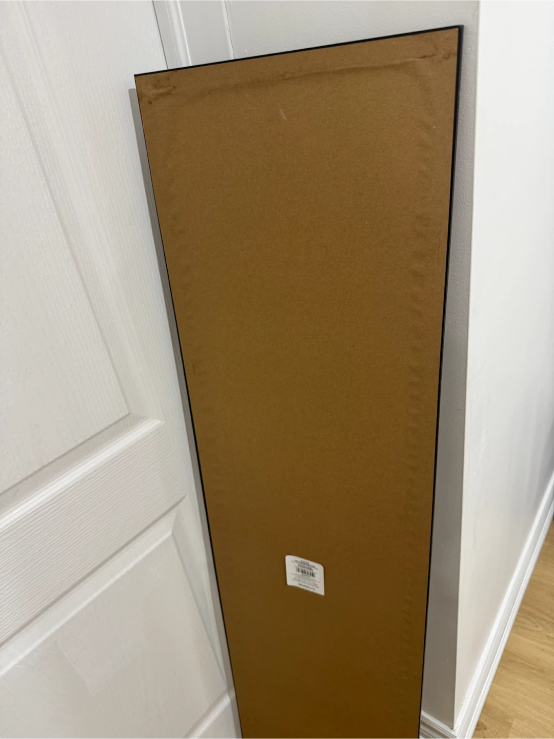 Black Framed Full Length Mirror - photo 2