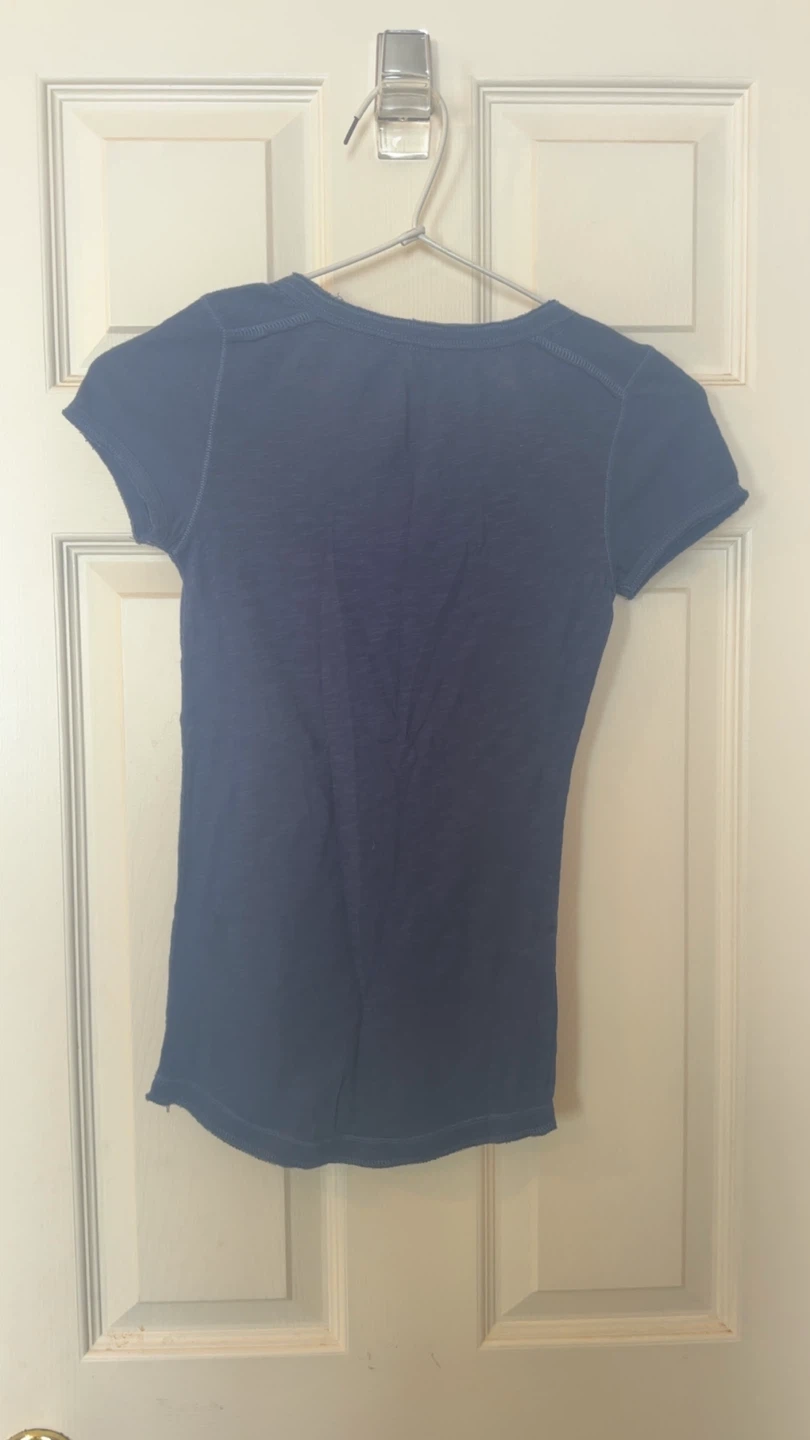 Aeropostale new with tags Blue Floral Henly T-Shirt - photo 2