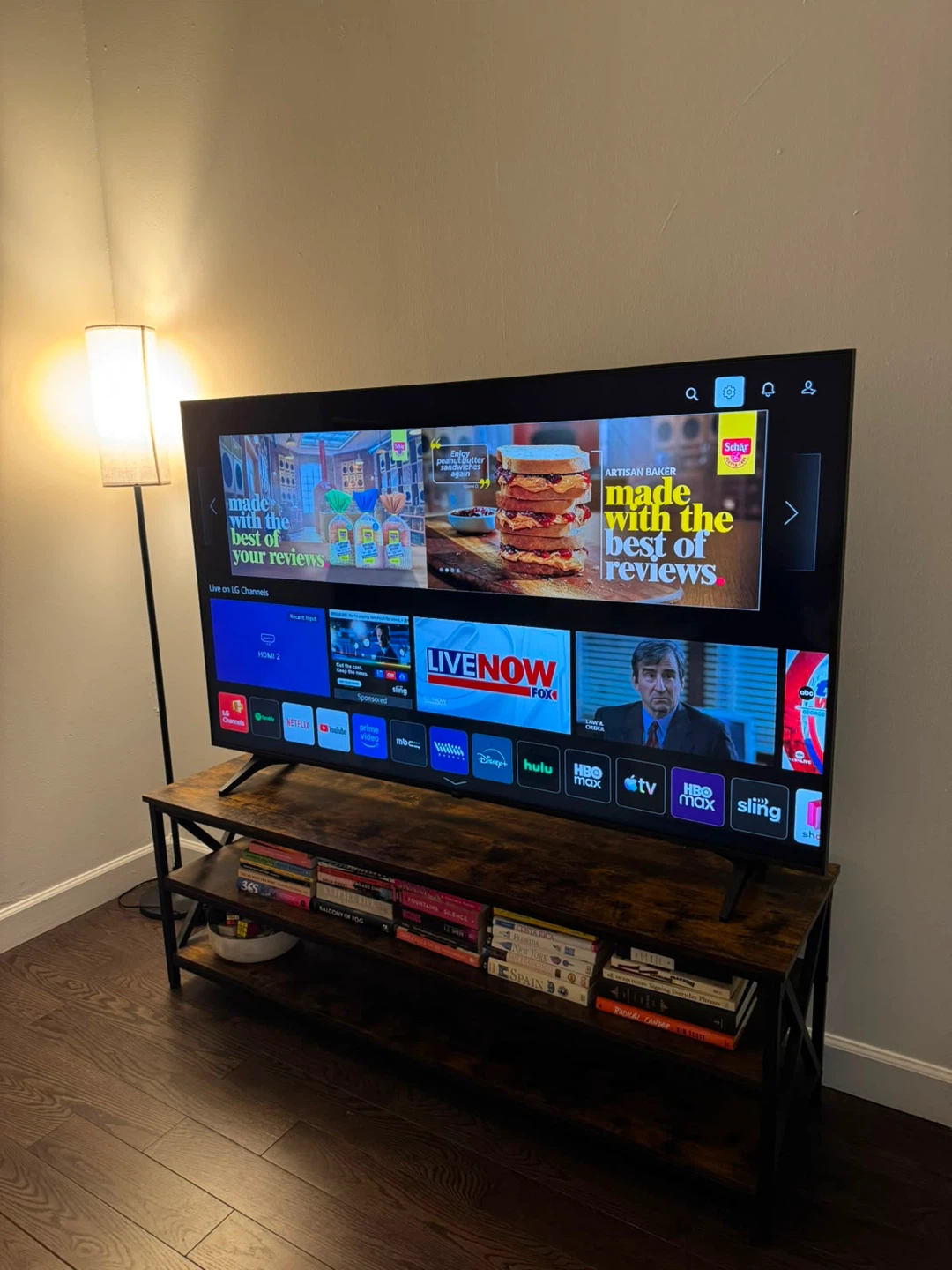 LG 65" UP7670PUC 4K UHD Smart TV