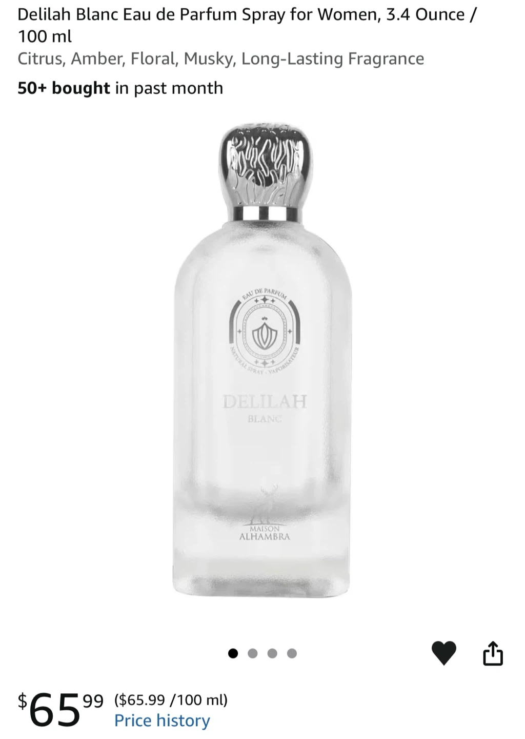 Maison Alhambra Delilah Blanc (100 ml) - photo 4