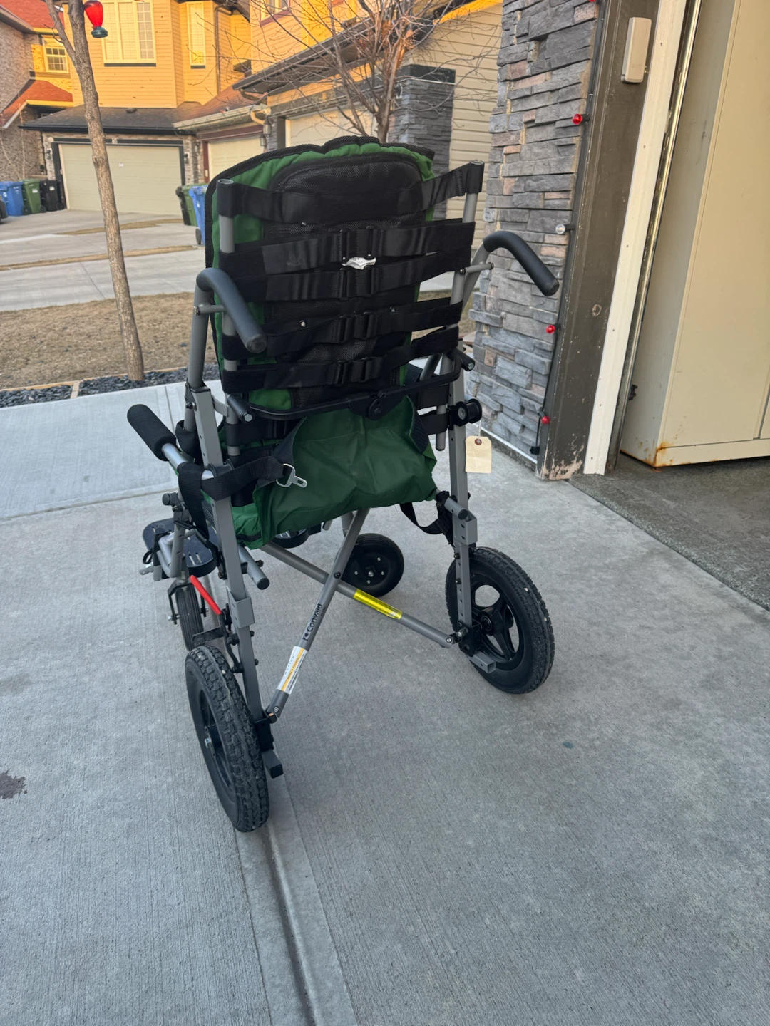 Green Lightweight Convaid EZ Rider stroller - photo 5
