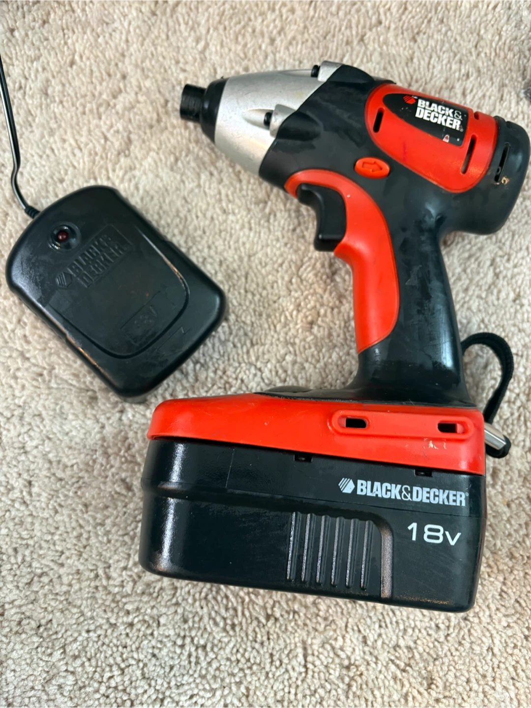 Black & Decker 18V Cordless Impact Wrench