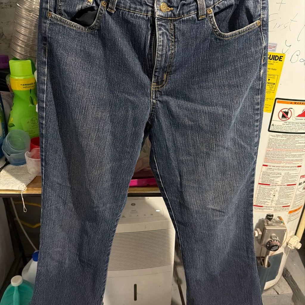 Relativity Women's Blue Denim Jeans Size 12 - photo 4