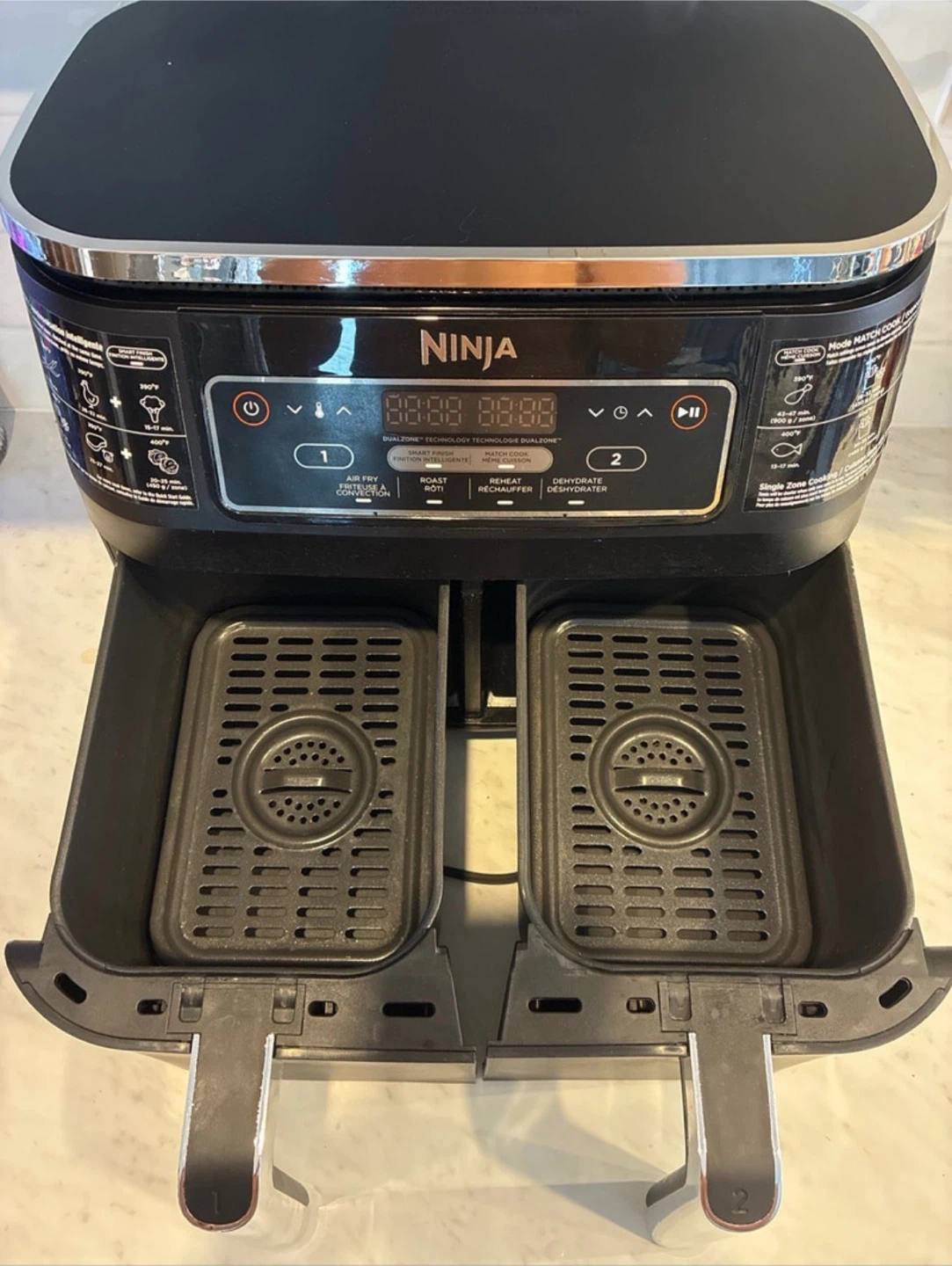 Ninja Air Fryer Dual Basket