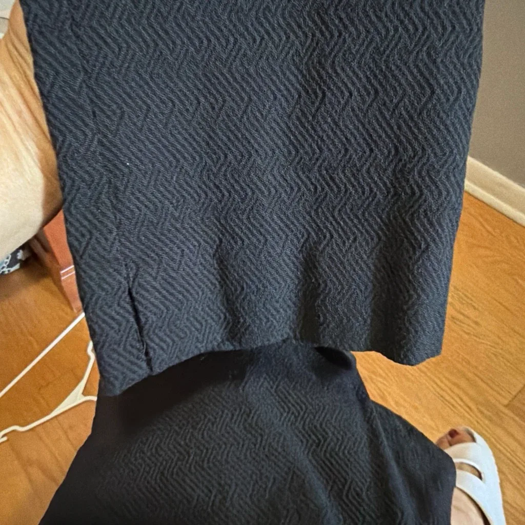 Erica Taylor Black Textured Pants - photo 2