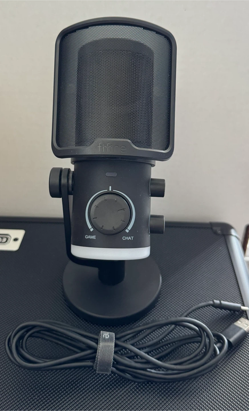 FIFINE AmpliGame AM6 USB Condenser Microphone with RGB - photo 3