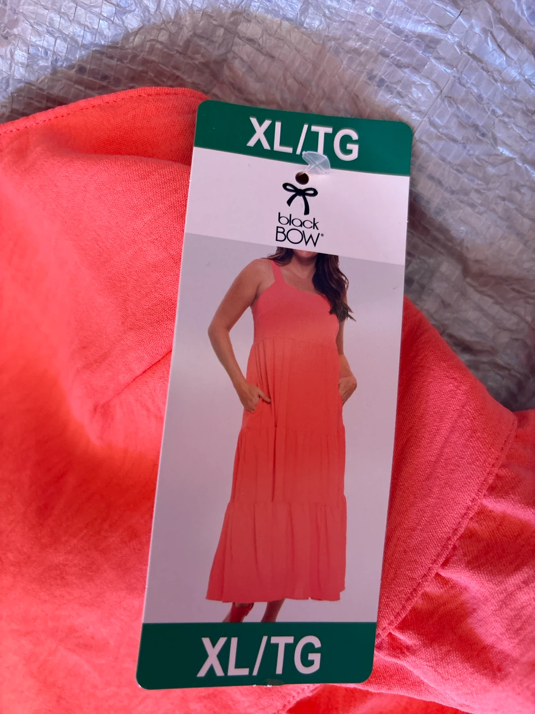 Black Bow Women's Maxi Dress XL/TG - photo 2