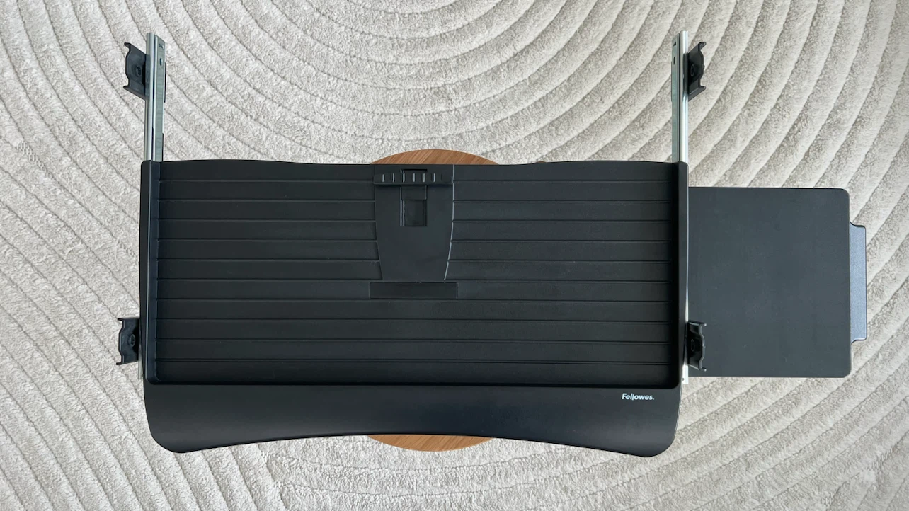 Fellowes Office Suites Underdesk Keyboard Drawer, Black