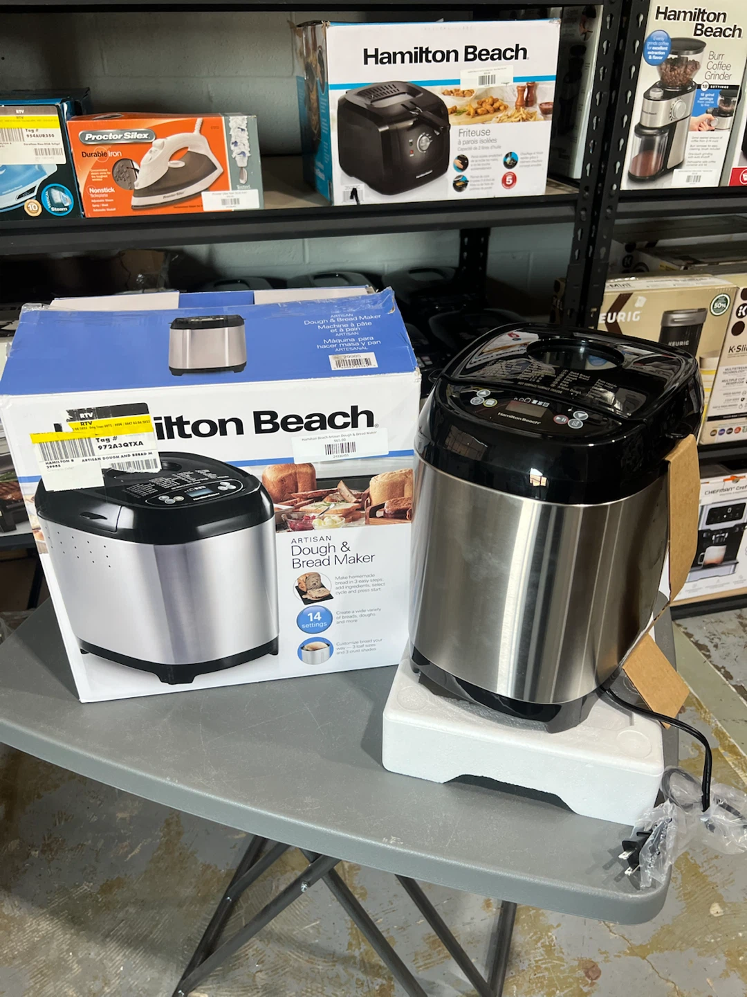 Hamilton Beach Artisan Dough & Bread Maker - 14 Programs