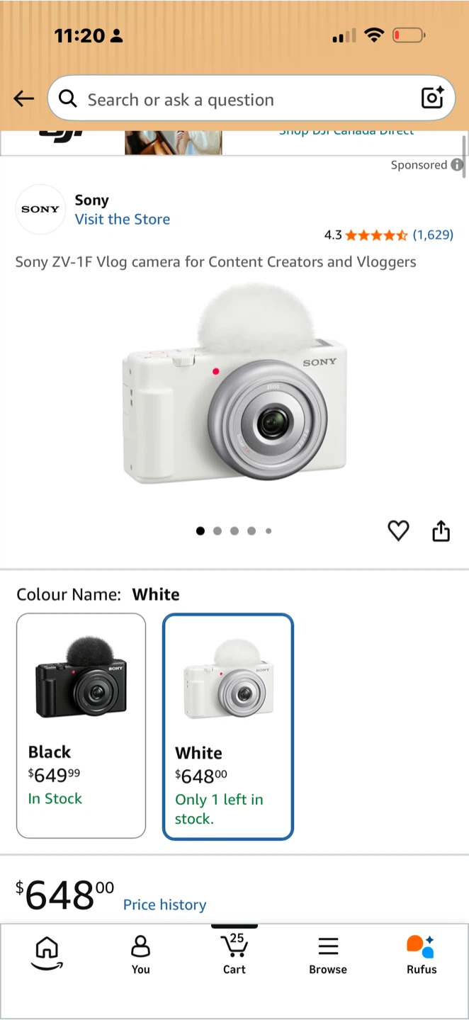 Pink Sony Digital Camera Bundle with Microphone