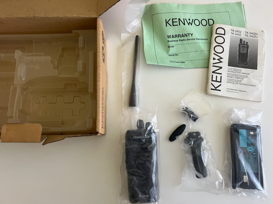 Kenwood ProTalk TK-3402U UHF FM Transceiver Two-Way Radio