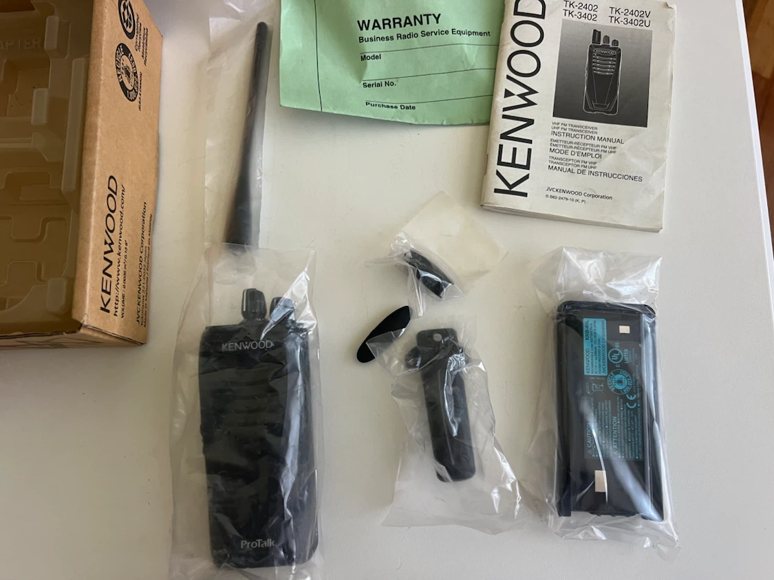 Kenwood ProTalk TK-3402U UHF FM Transceiver Two-Way Radio - photo 2