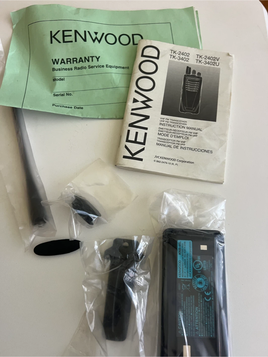 Kenwood ProTalk TK-3402U UHF FM Transceiver Two-Way Radio - photo 5