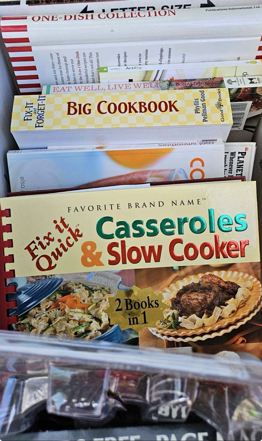 A COUPLE OF COOKBOOKS