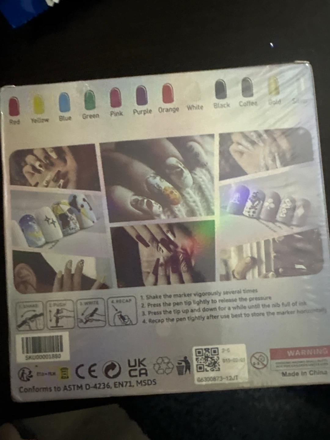Nails Art Marker Set - 12 Colors - photo 2