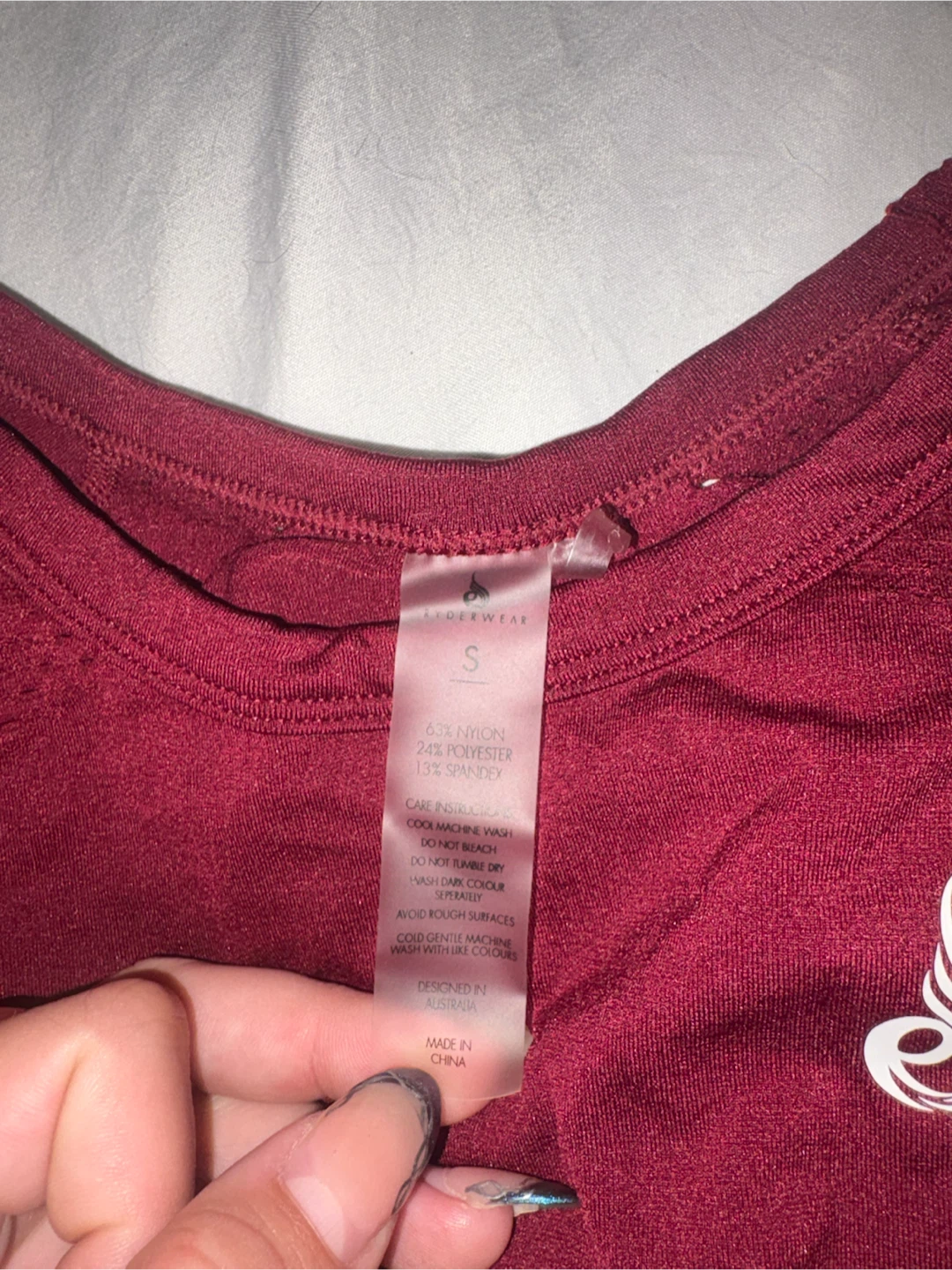 Activewear Long Sleeve Top - Size S - photo 3