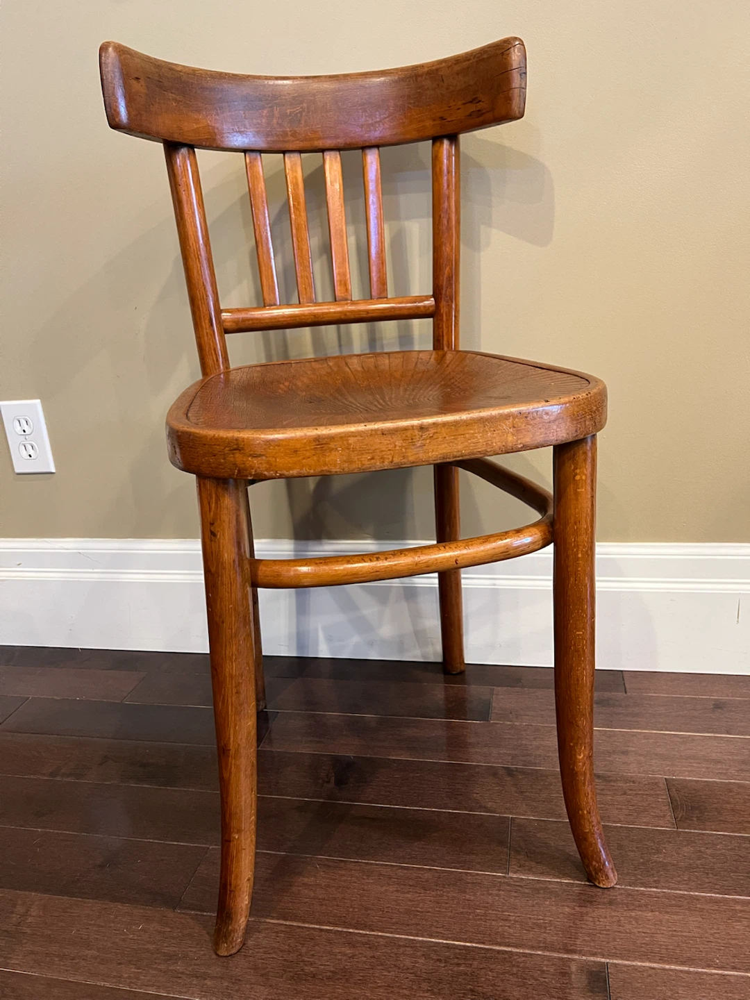 Rare Antique European Benwood Bistro Chair - photo 2