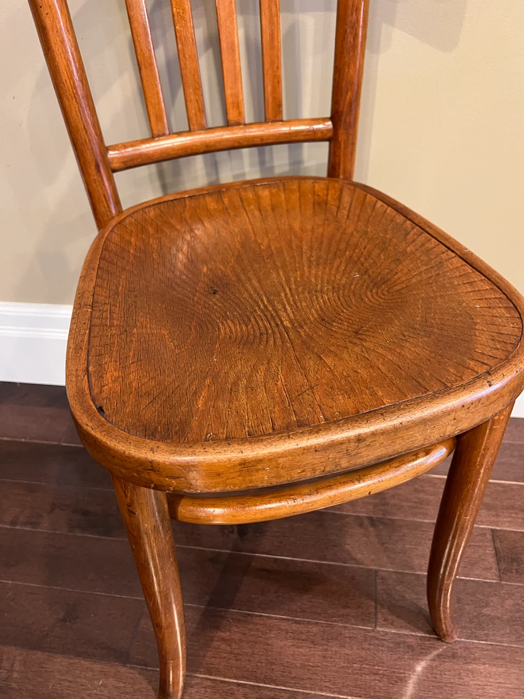 Rare Antique European Benwood Bistro Chair - photo 3
