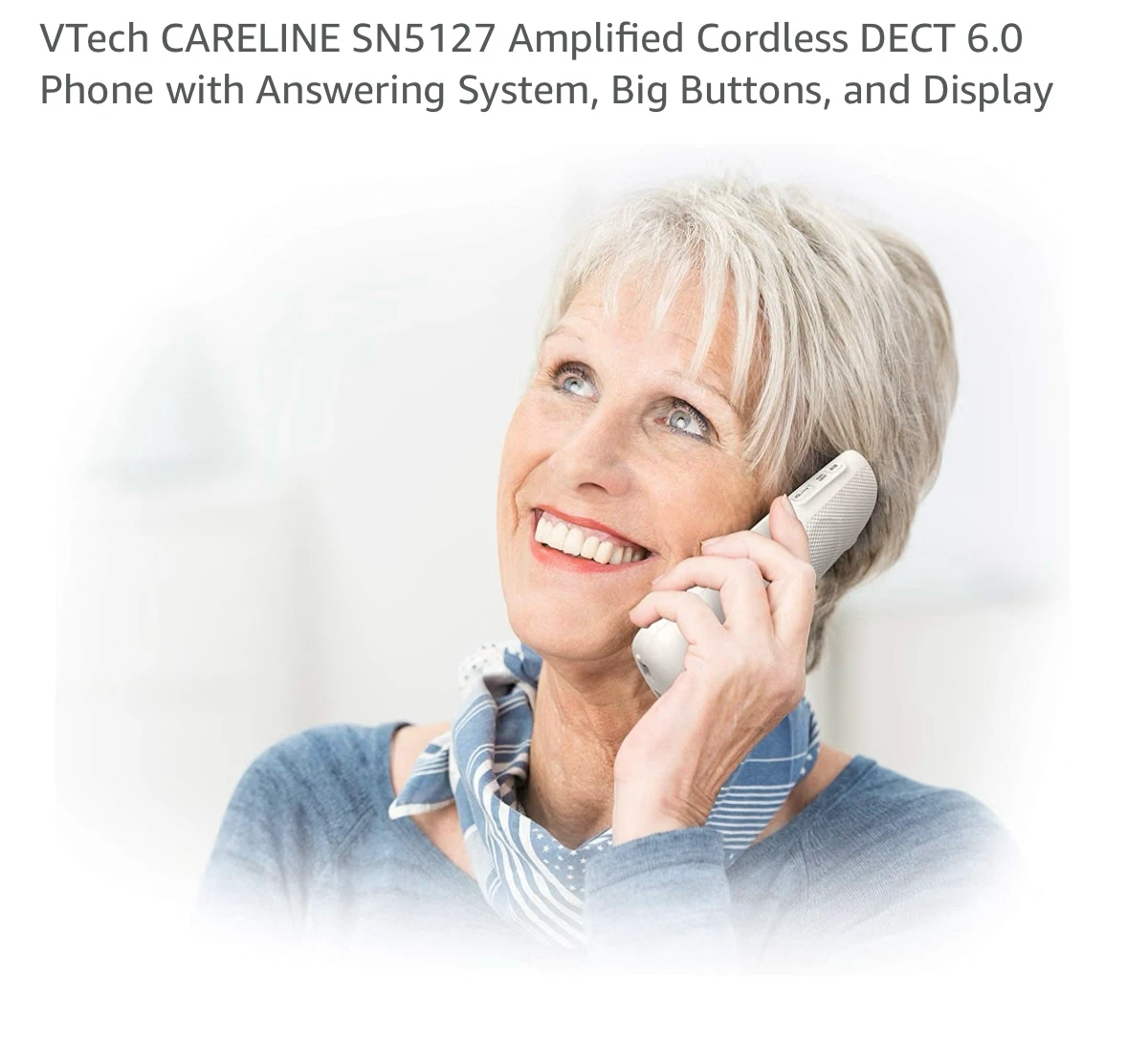 VTech CARELINE SN5127 Phone with Answering System, Big Buttons - photo 2