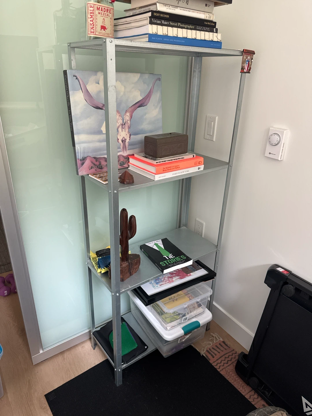 Metal Shelving Unit