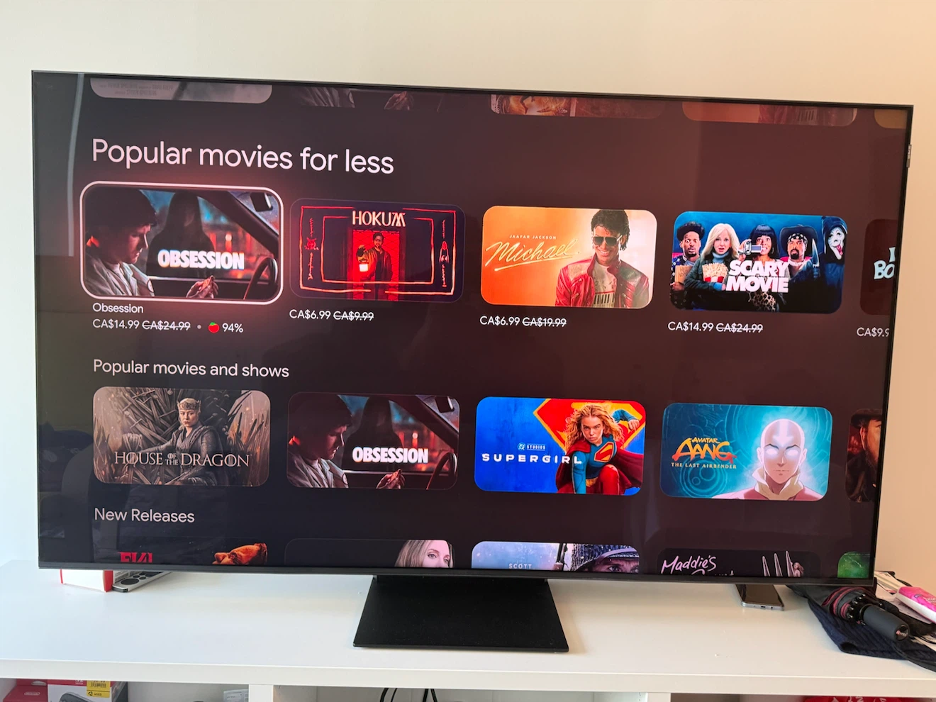TCL 65” QM8 Mini-LED QLED 4K Smart TV (65QM851G-CA) – Like New - photo 2