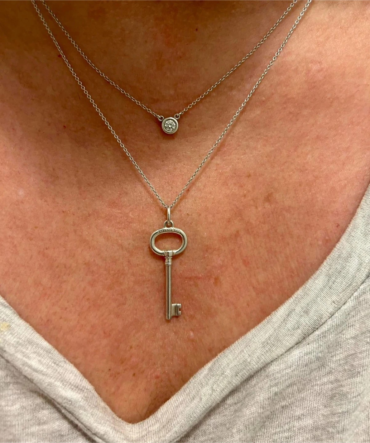 💯 Authentic Tiffany and Co. Oval Key