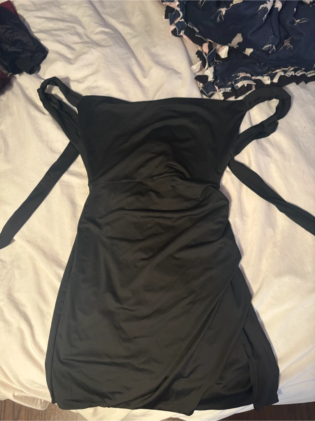 Black Wrap Dress
