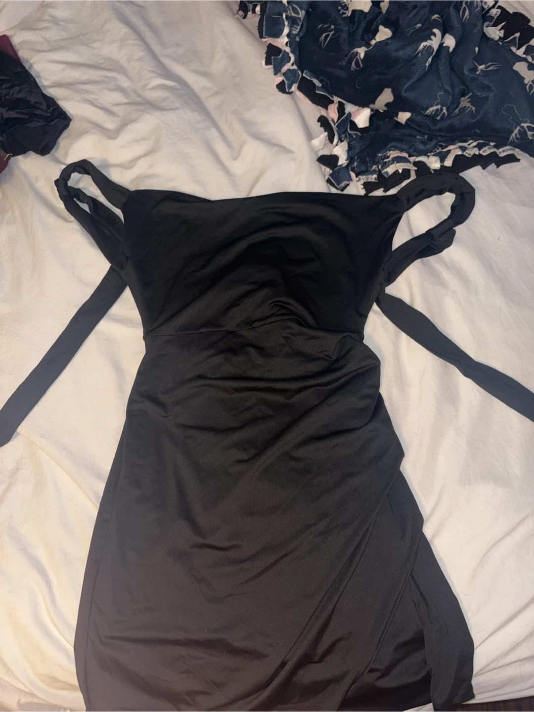 Black Wrap Dress - photo 2