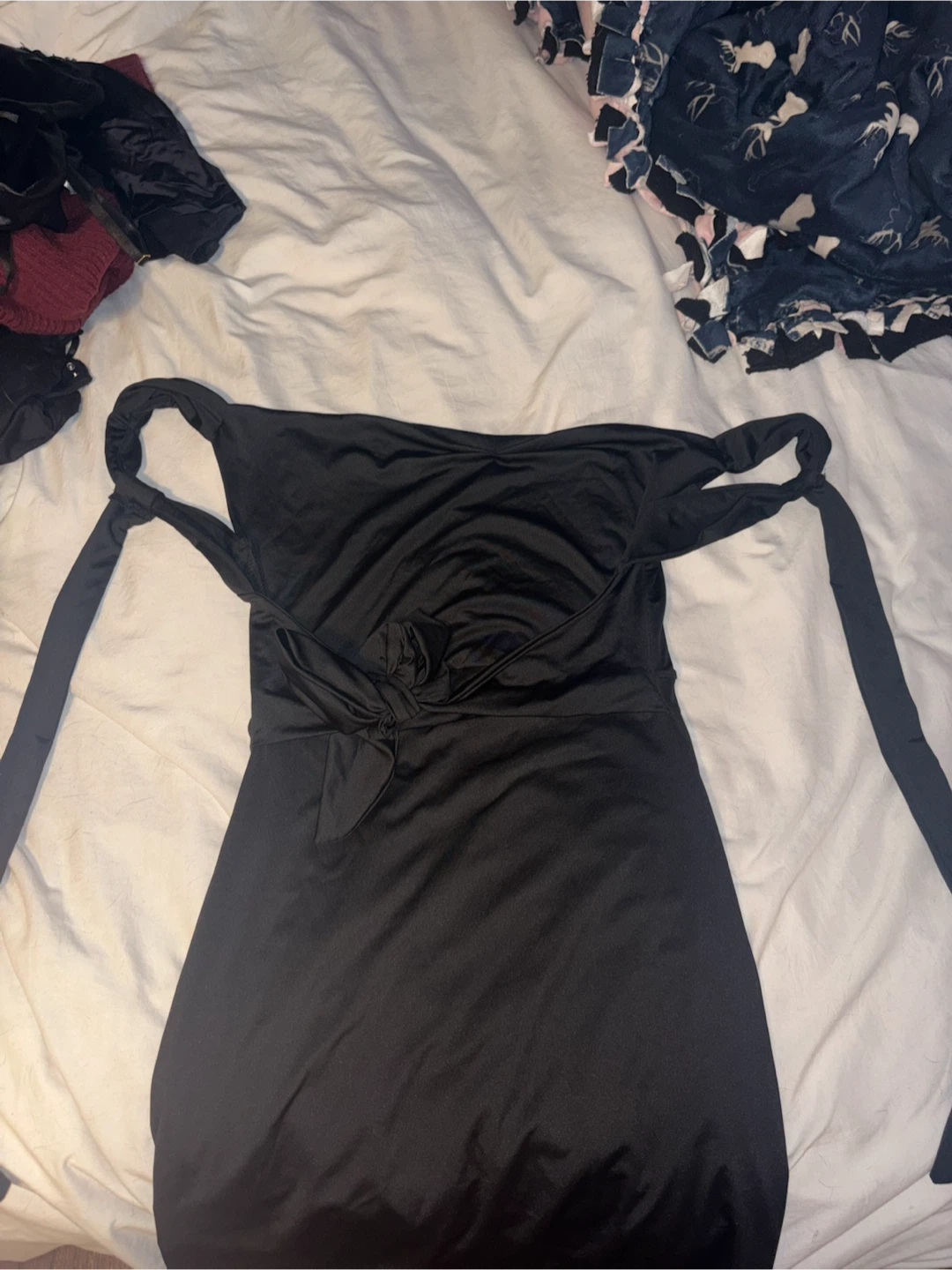 Black Wrap Dress - photo 4