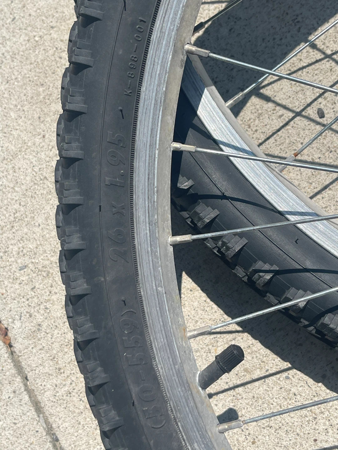 26 x 1.95 Bicycle Wheels - photo 2
