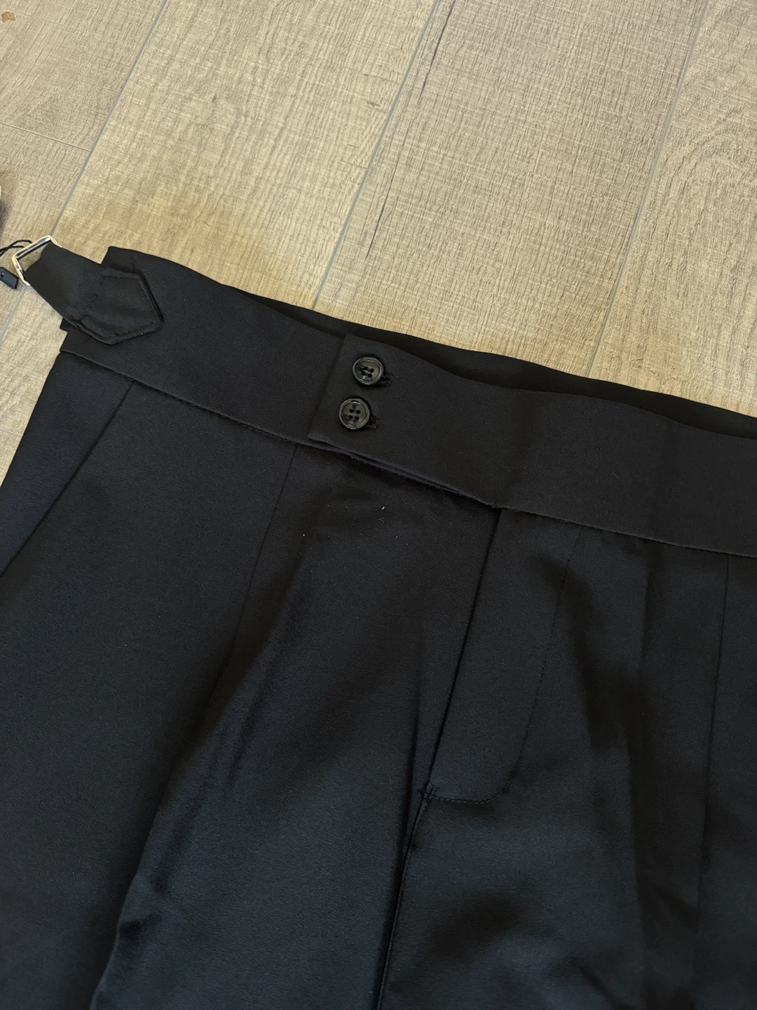 New Black Dress Pants with Adjustable Waist - photo 2