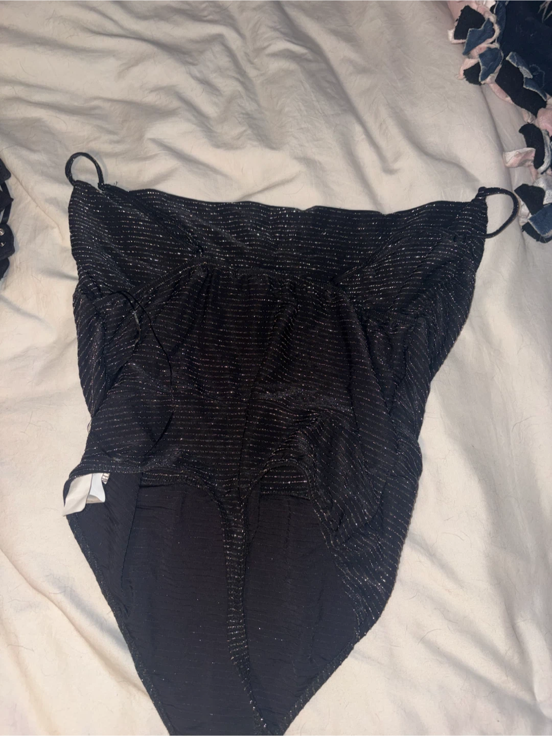 Streetwear Society Black Sparkle Bodysuit - photo 3