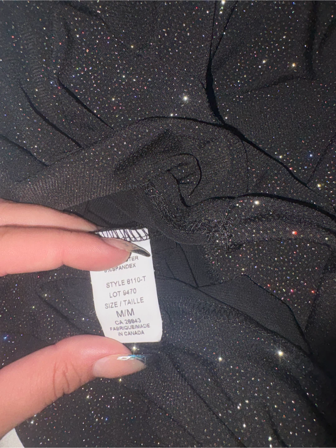 Eclipse sparkle crop top - photo 3