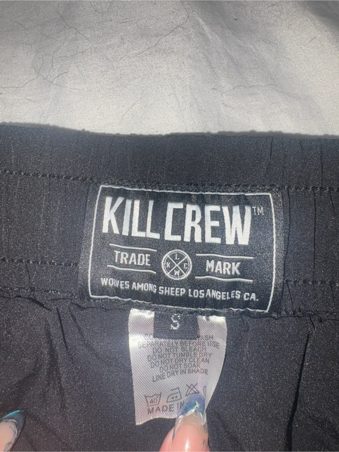 Kill Crew Sweatpants Black Size S - photo 2