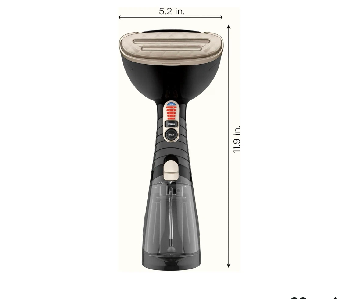 Conair Handheld Garment Steamer Turbo ExtremeSteam 1875W - photo 3
