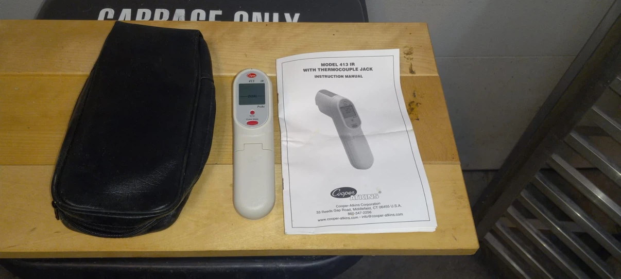 Cooper-Atkins Model 413 IR Thermometer with Case