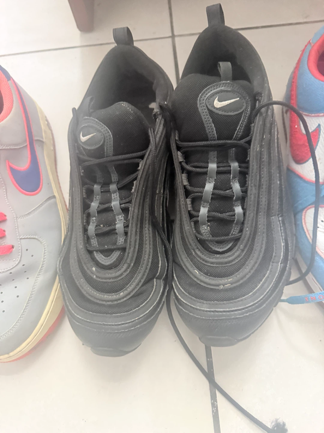 5 pairs Nike Air Force 1 '07 Shoes used - photo 2