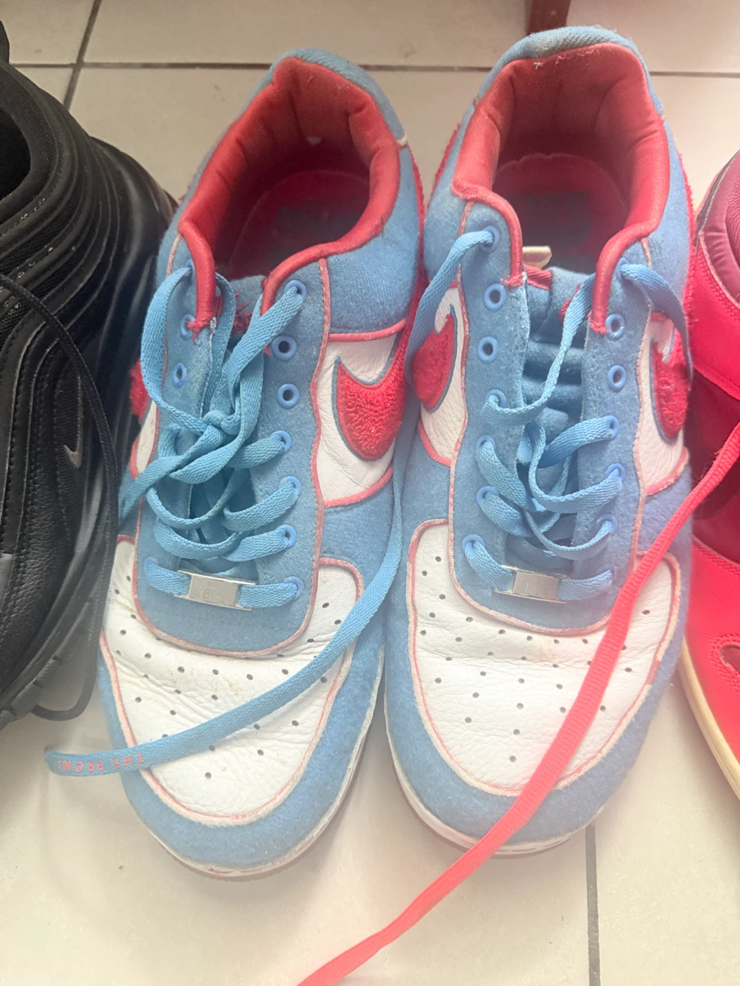 5 pairs Nike Air Force 1 '07 Shoes used - photo 3