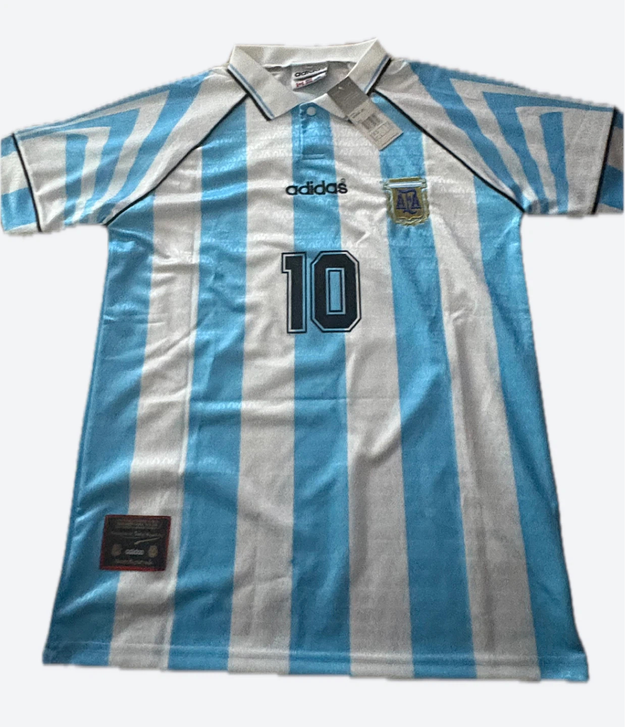 Adidas Messi 10 Argentina Medium Soccer Jersey - photo 2