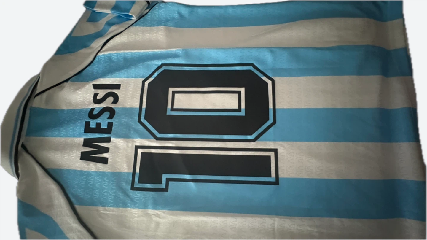 Adidas Messi 10 Argentina Medium Soccer Jersey - photo 4