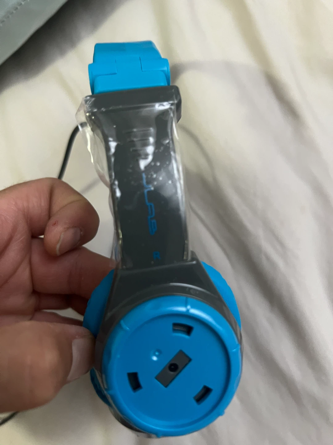 Blue and Grey Kids Headphones - photo 2