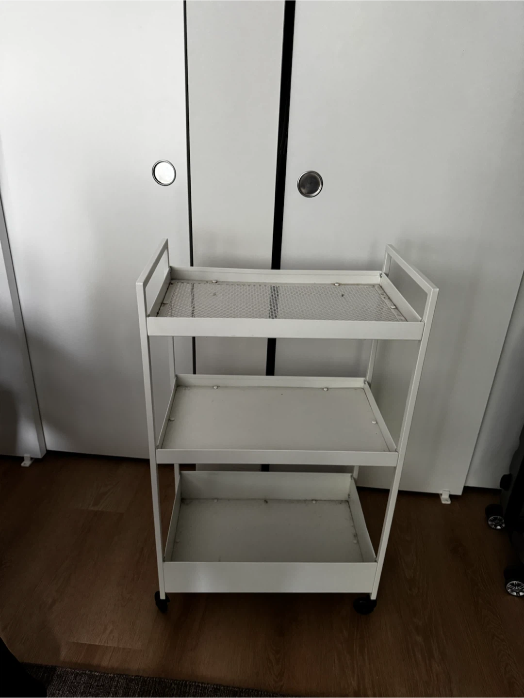 3-Tier Rolling Cart with Bamboo Top - IKEA - photo 2