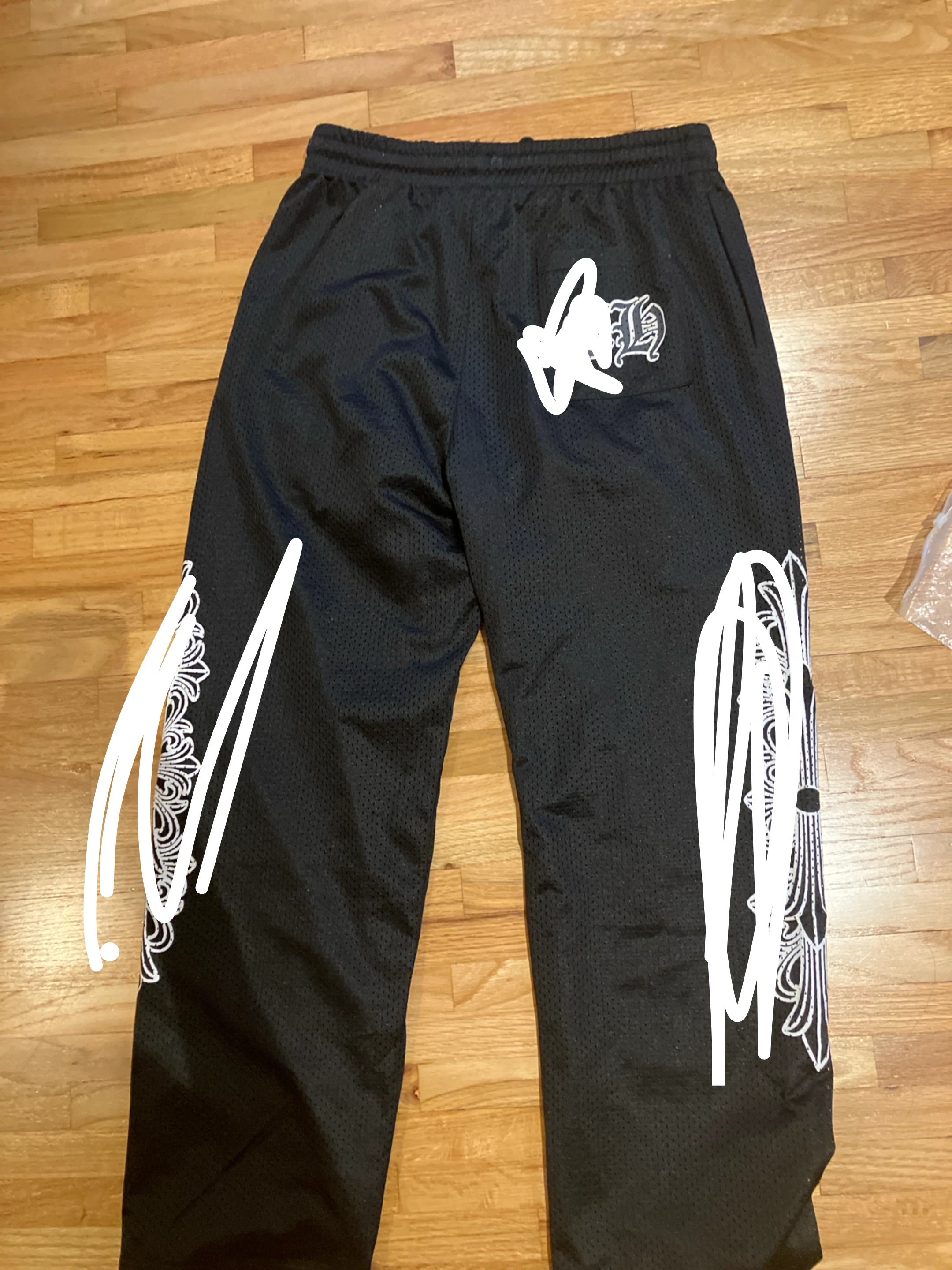 Chrome mesh pants - photo 5