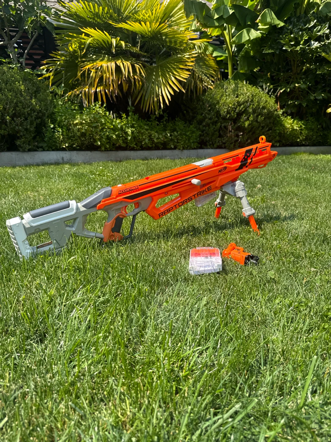 Nerf Raptorstrike and Jolt Blasters with Accessories