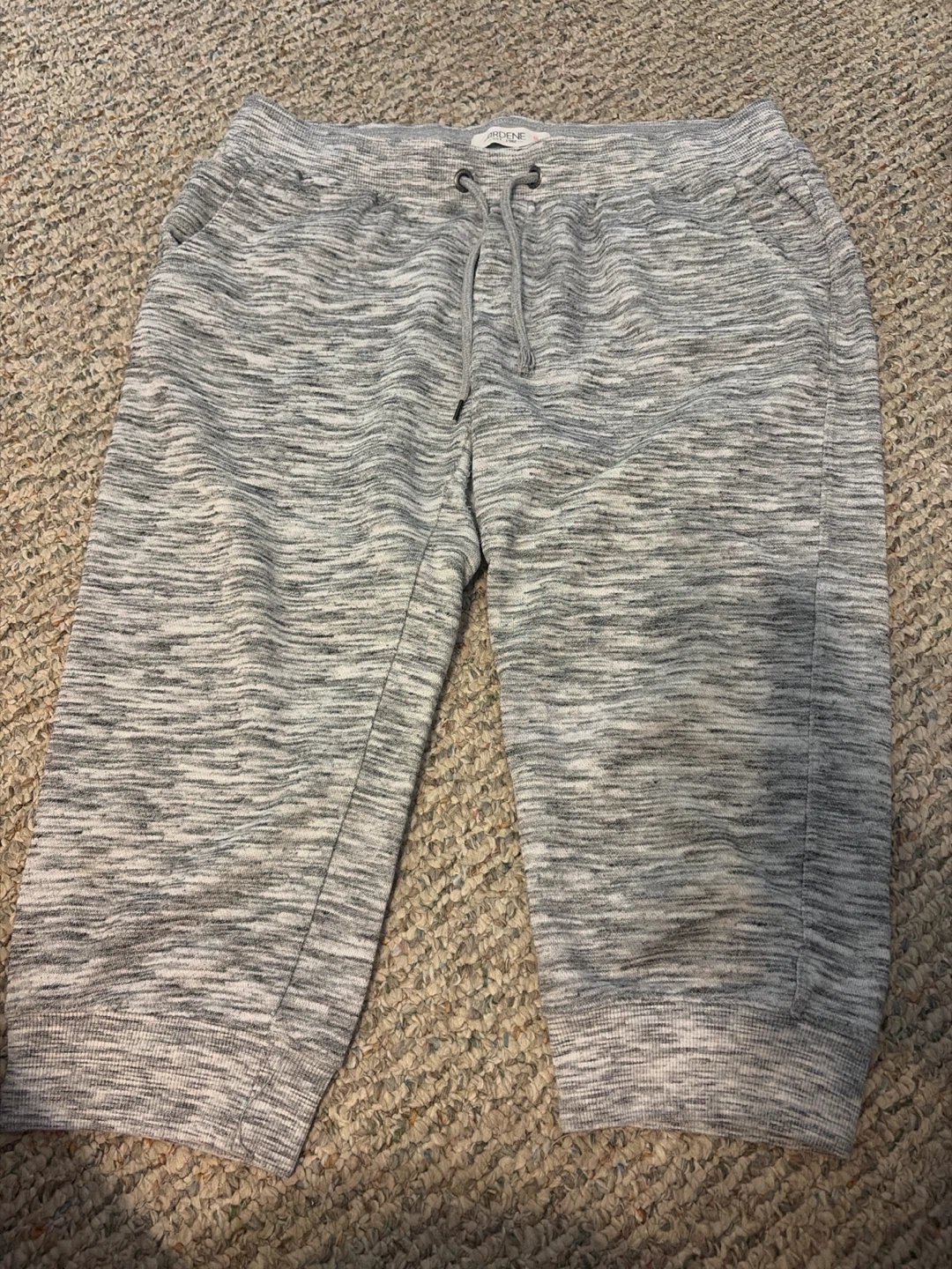 Ardene Grey Marled Sweat Shorts Size M