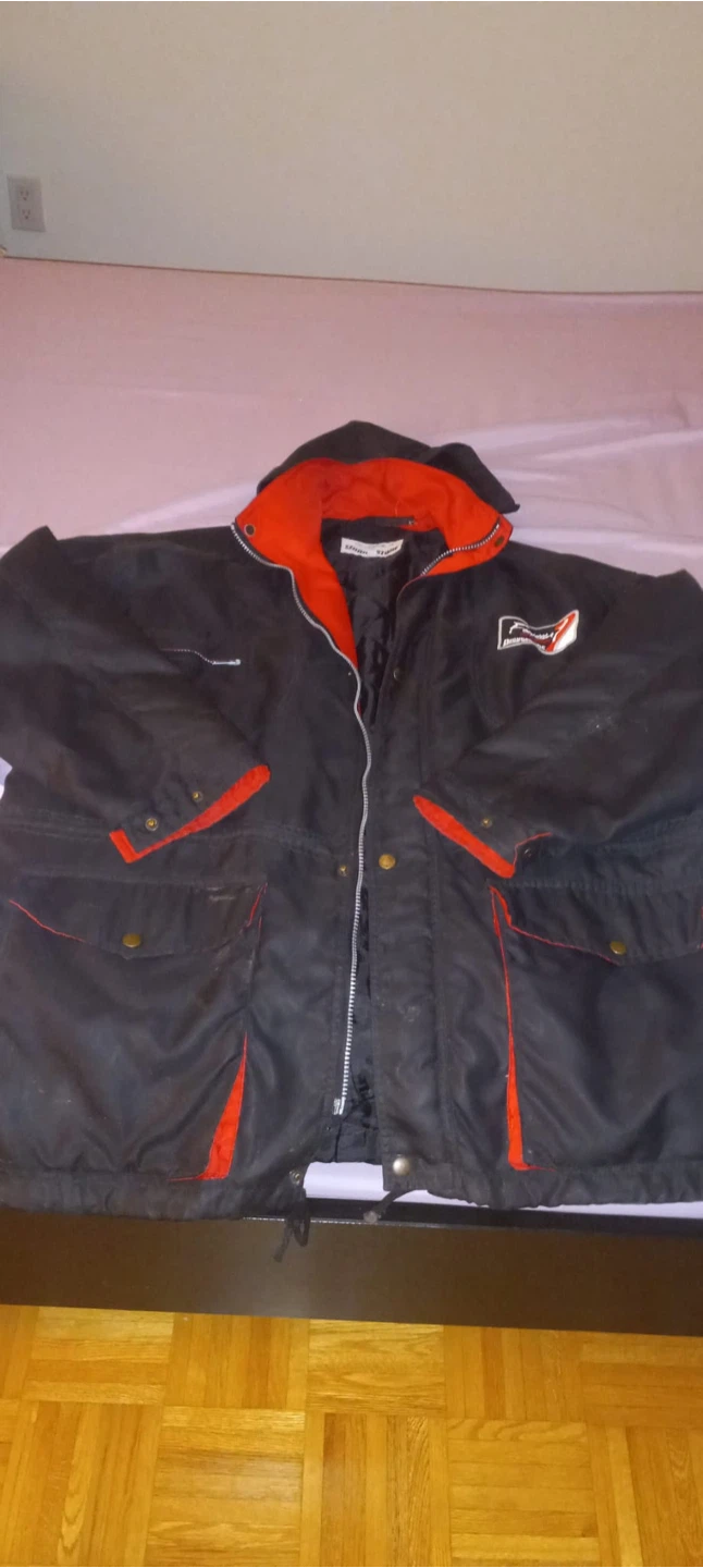 Black and Red Winter Jacket