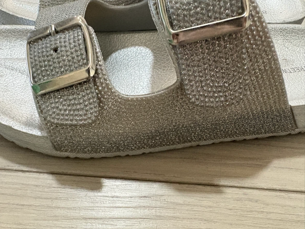 Silver Glitter Slides - Streetwear Society - photo 3