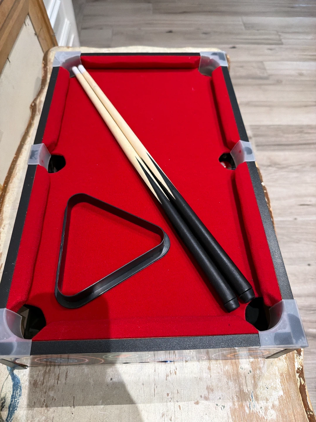 Mini Tabletop Pool Table Set