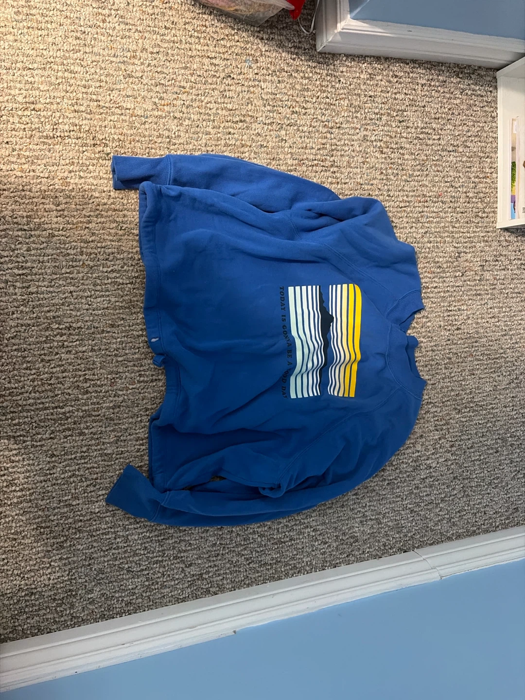 Old Navy Active Blue Sweatshirt Size M