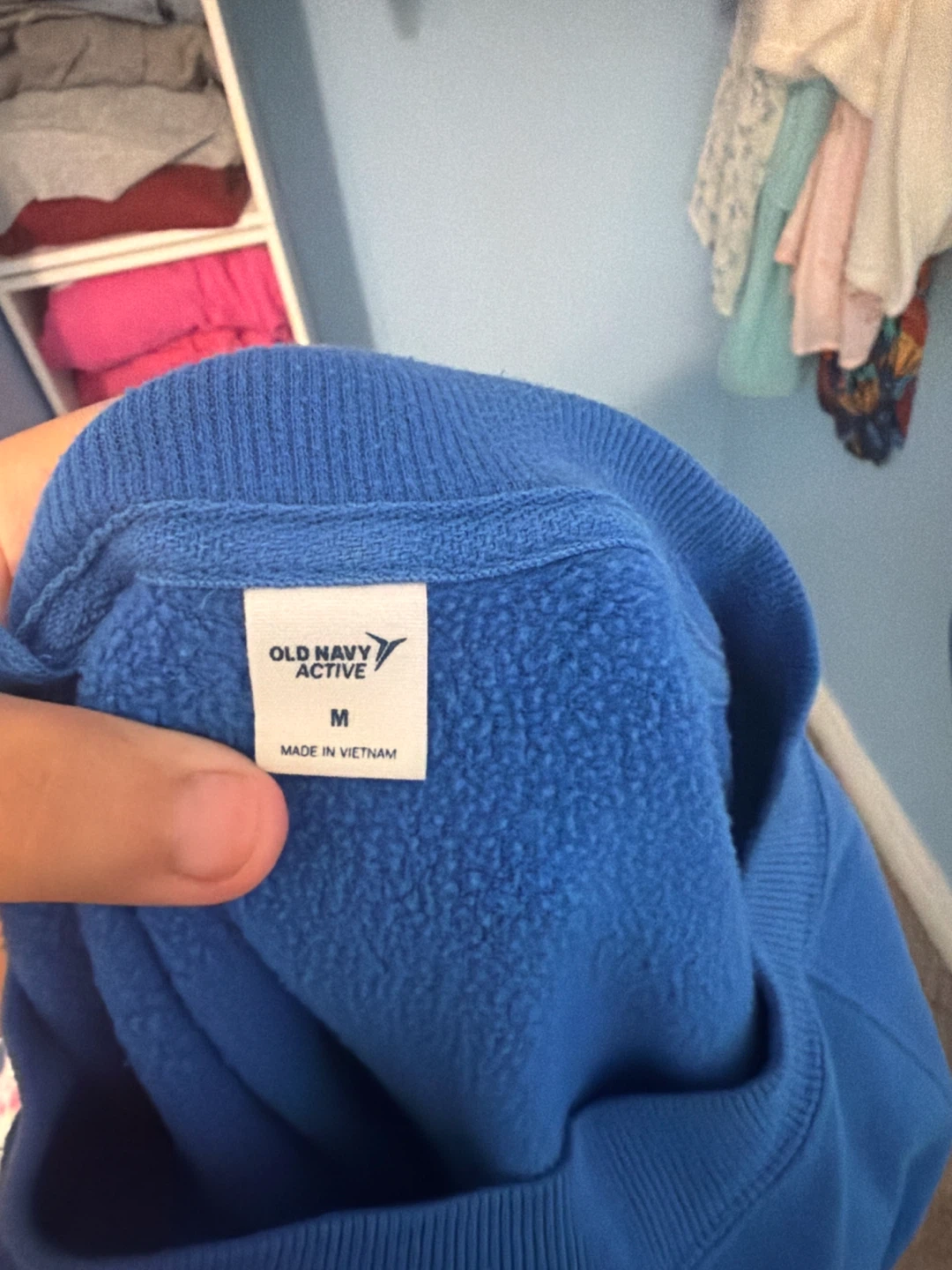 Old Navy Active Blue Sweatshirt Size M - photo 2